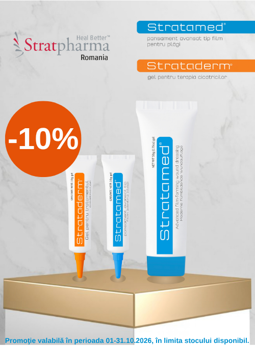 Promotie cu reducere 10% la Stratpharma