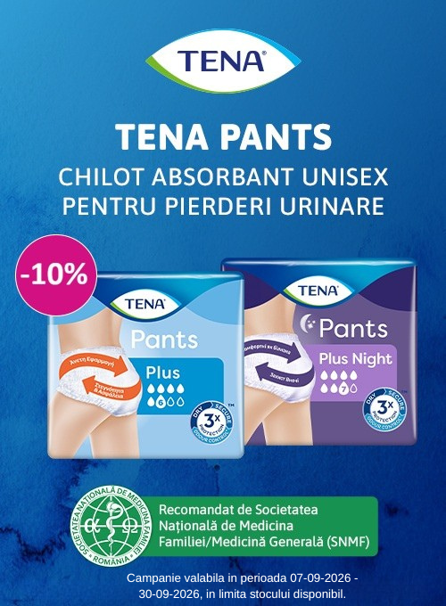 Promotie cu reducere 10% la Tena