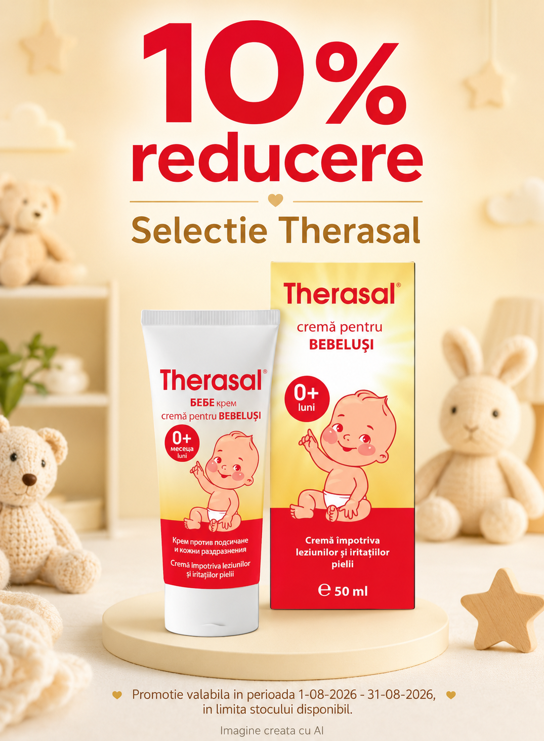 Promotie cu reducere 10% la Therasal Vedra