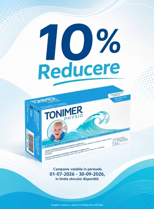 Promotie cu reducere 10% la Tonimer