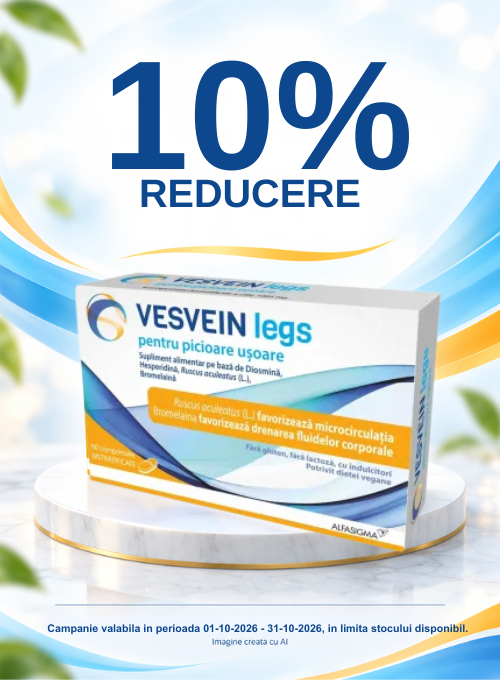 Promotie cu reducere 10% la Vesvein