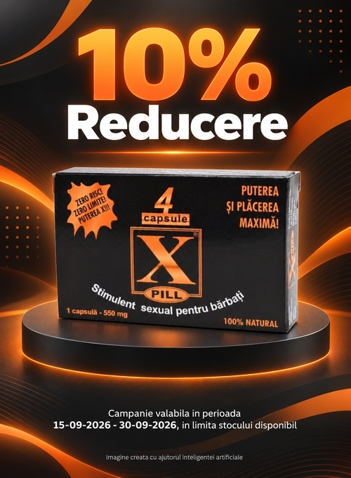Promotie cu reducere 10% la X-Pill