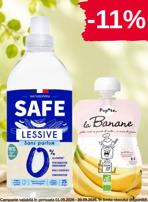 Promotie cu reducere 11% la Popote si Safe