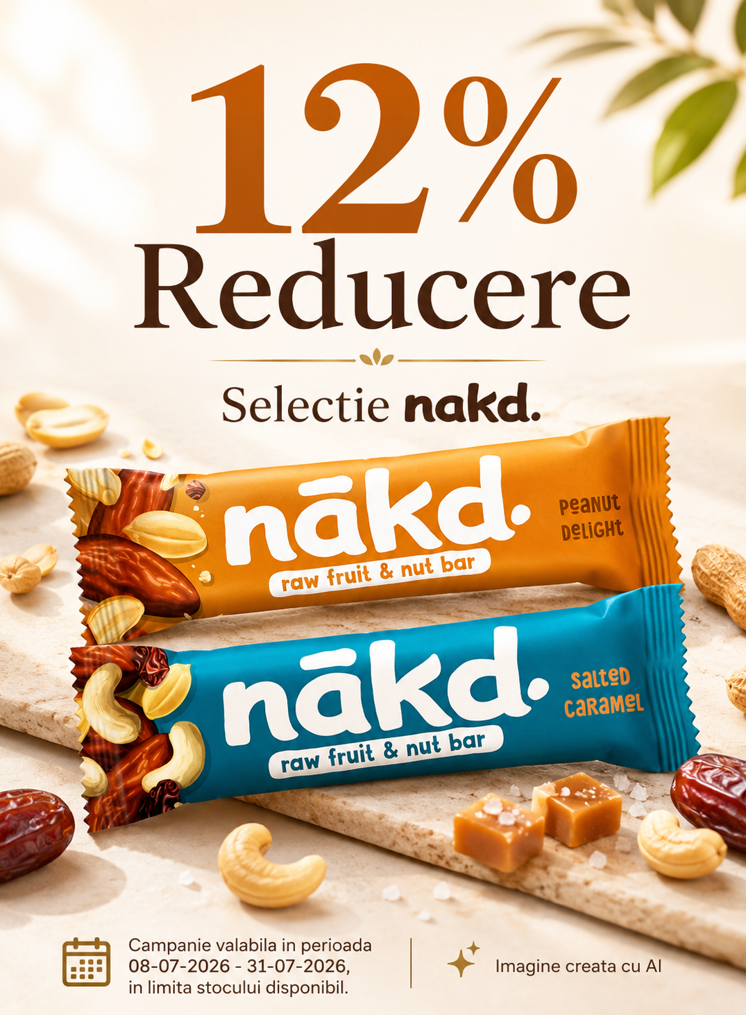 Promotie cu reducere 12% la Nakd