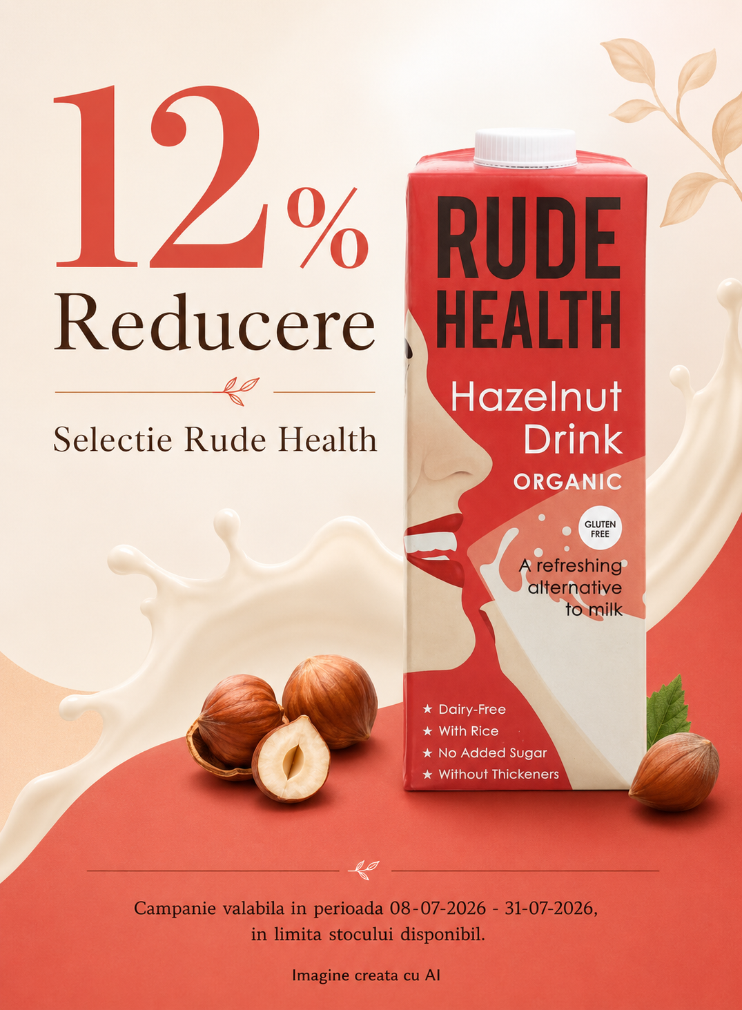 Promotie cu reducere 12% la Rude Health