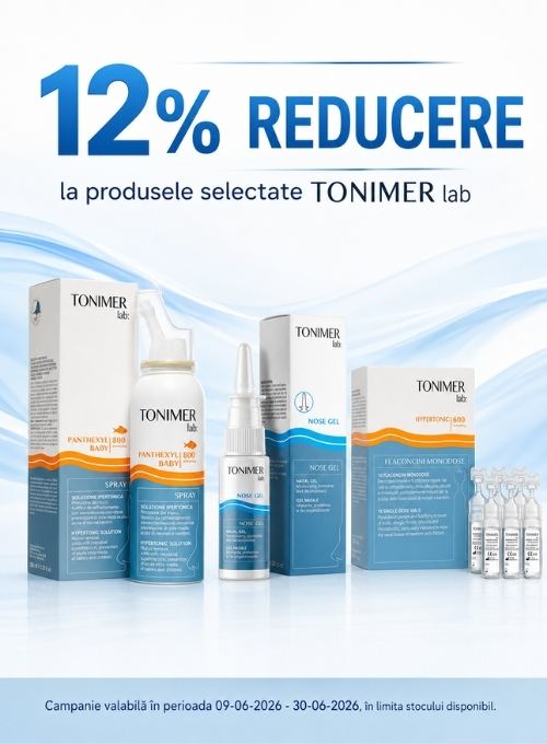 Promotie cu reducere 12% la Tonimer