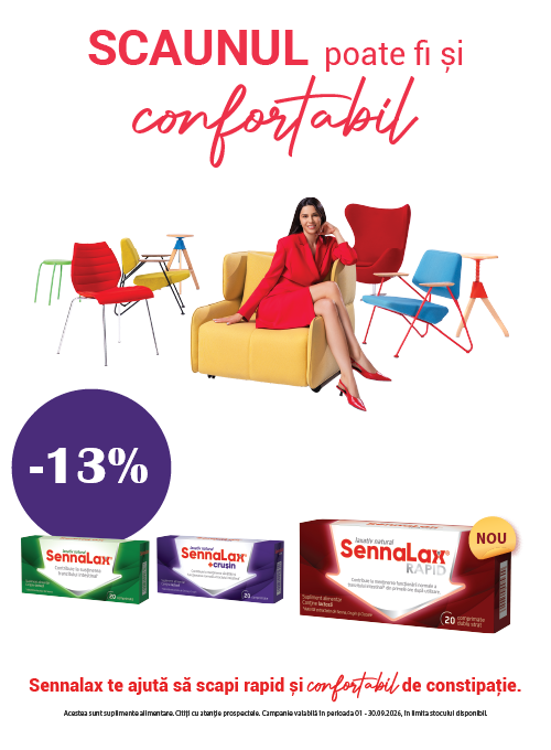 Promotie cu reducere 13% la Biofarm - Sennalax
