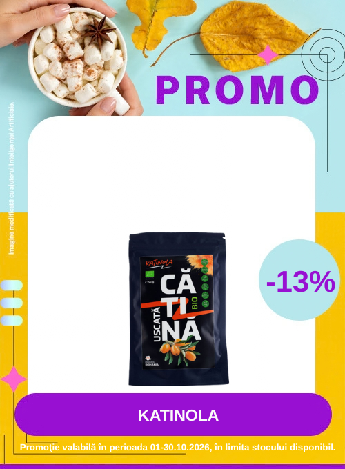 Promotie cu reducere 13% la Katinola