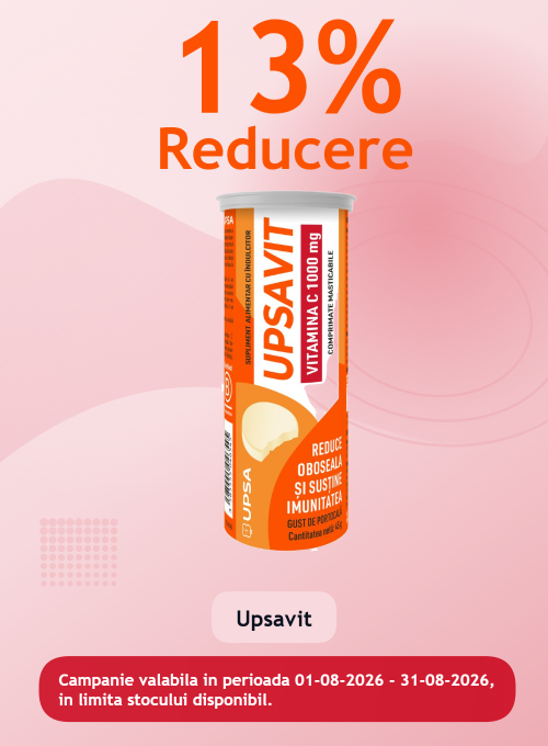 Promotie cu reducere 13% la Upsavit