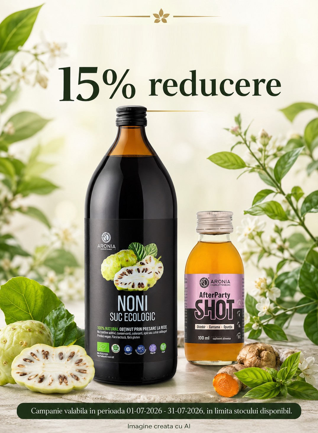 Promotie cu reducere 15% la Aronia Charlottenburg