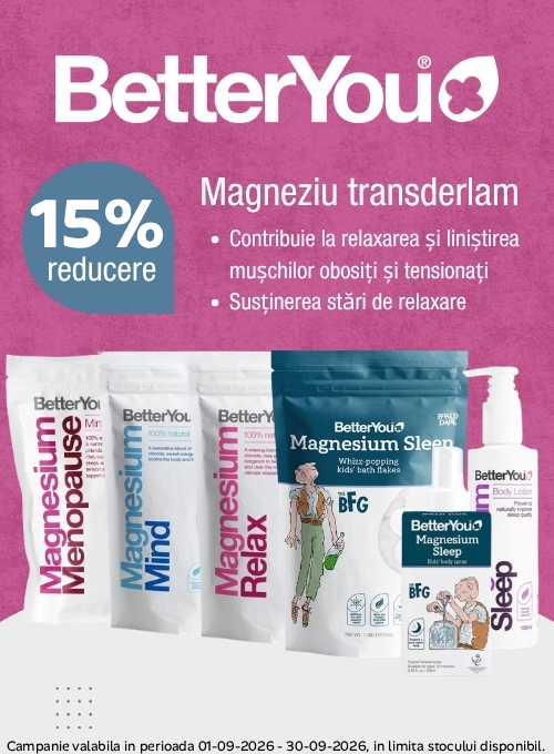 Promotie cu reducere 15% la BetterYou