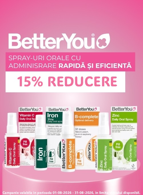 Promotie cu reducere 15% la BetterYou