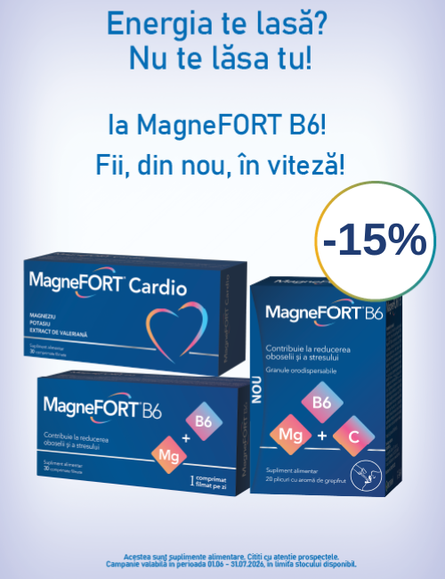 Promotie cu reducere 15% la Biofarm - MagneFort