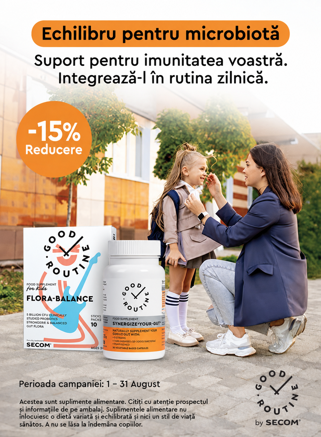 Promotie cu reducere 15% la Good Routine