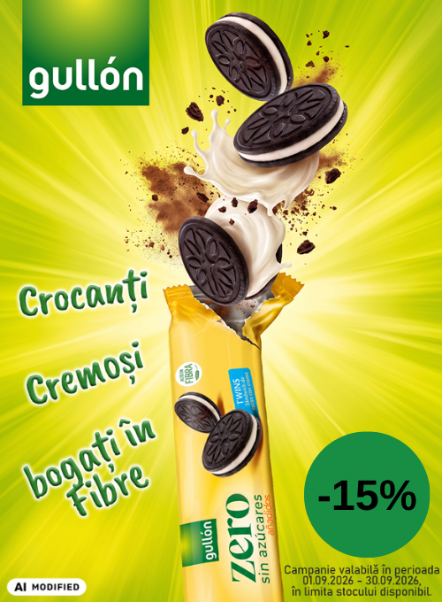 Promotie cu reducere 15% la Gullon