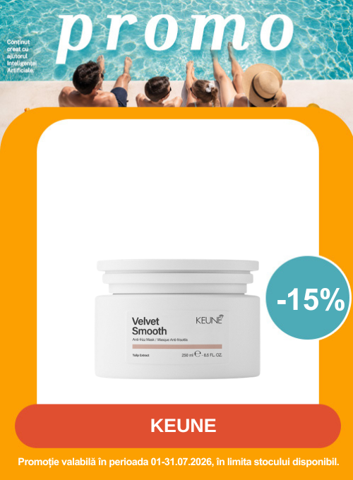 Promotie cu reducere 15% la Keune
