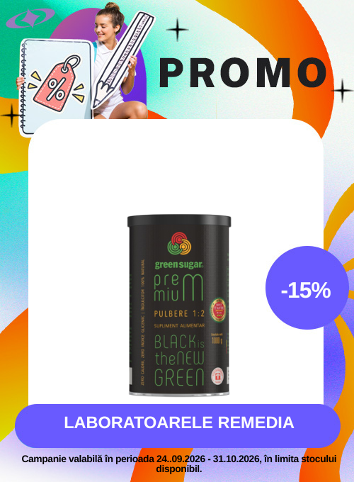 Promotie cu reducere 15% la Laboratoarele Remedia
