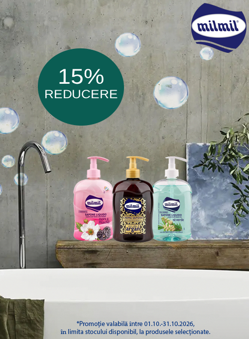 Promotie cu reducere 15% la Mil Mil