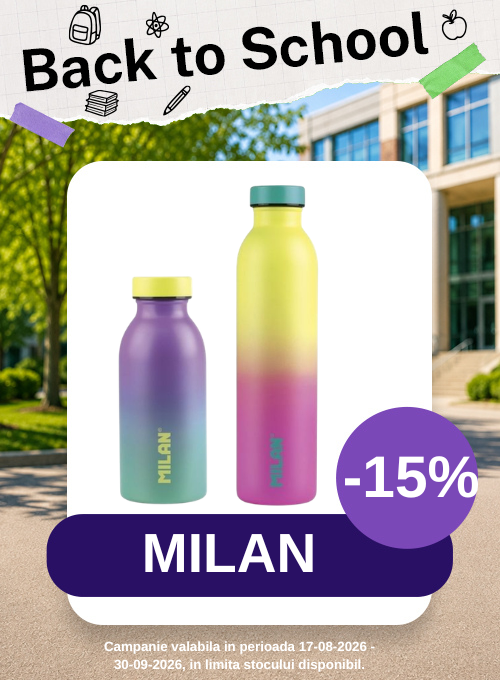 Promotie cu reducere 15% la Milan - Back to School