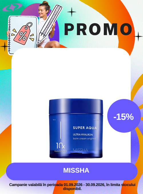 Promotie cu reducere 15% la Missha
