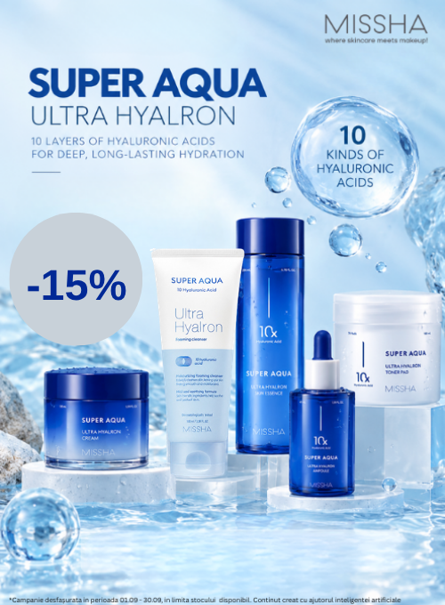 Promotie cu reducere 15% la Missha