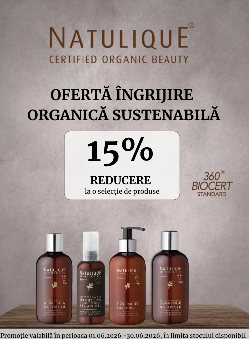Promotie cu reducere 15% la Natulique