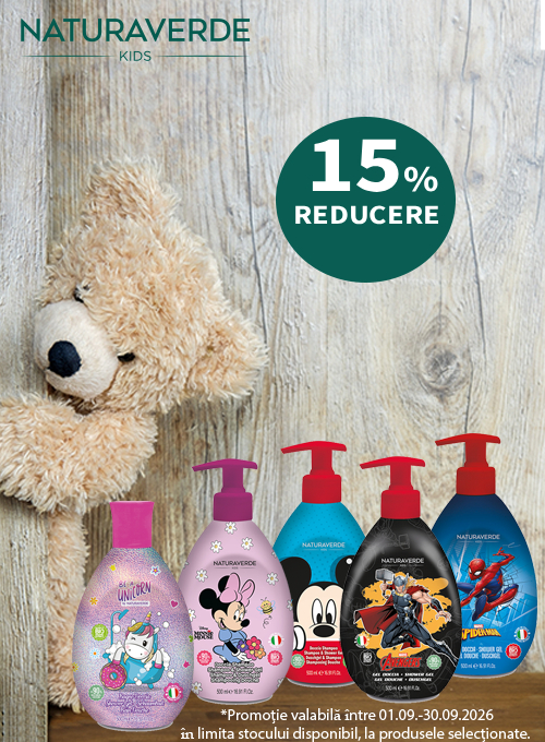 Promotie cu reducere 15% la Natura Verde Kids