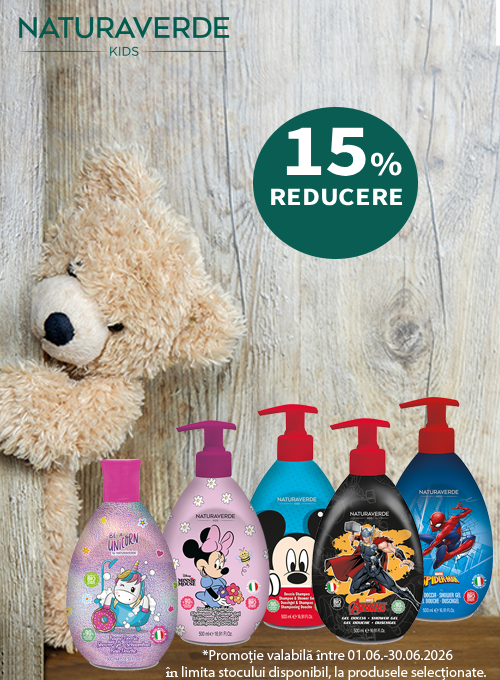 Promotie cu reducere 15% la Naturaverde