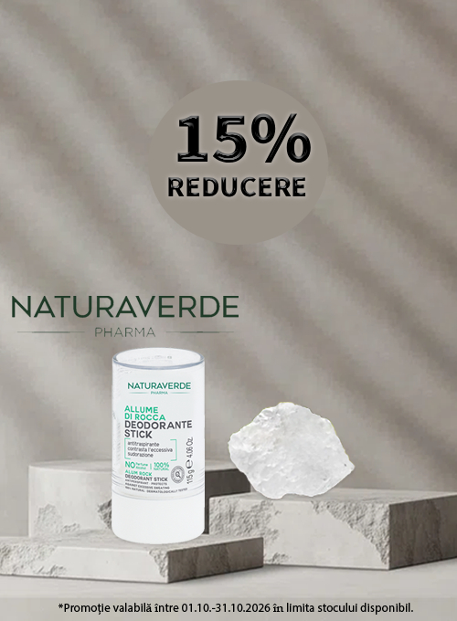 Promotie cu reducere 15% la Naturaverde