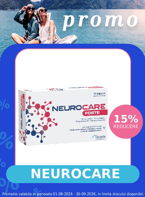 Promotie cu reducere 15% la Neurocare
