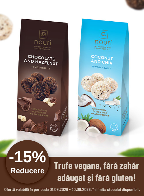 Promotie cu reducere 15% la Nouri