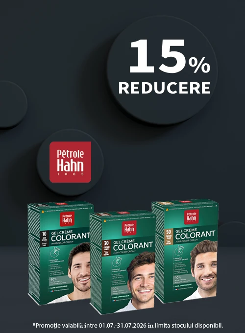 Promotie cu reducere 15% la Petrole Hahn