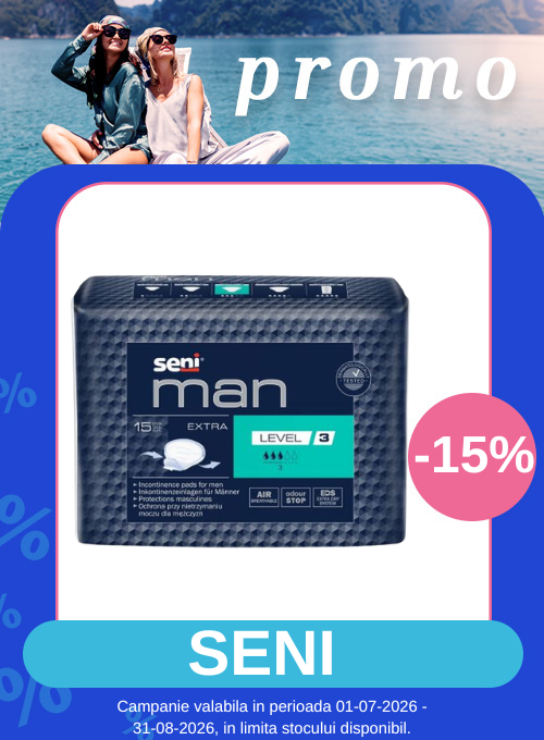 Promotie cu reducere 15% la Seni