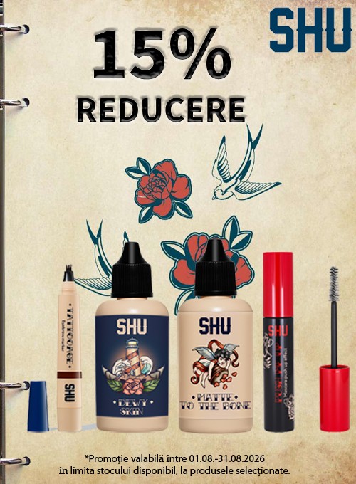 Promotie cu reducere 15% la Shu
