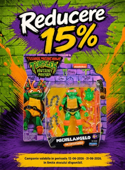 Promotie cu reducere 15% la  TMNT
