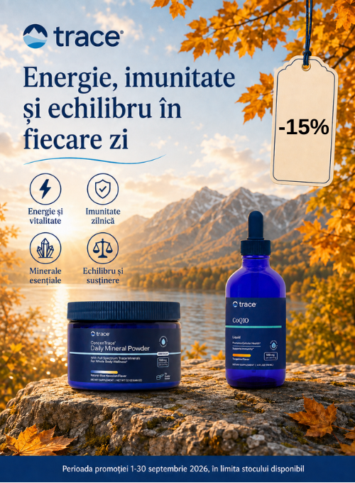 Promotie cu reducere 15% la Trace Minerals