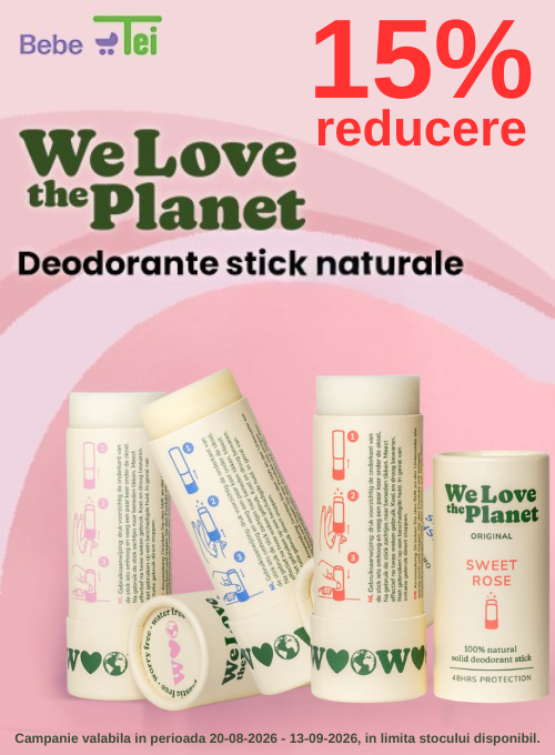 Promotie cu reducere 15% la We Love The Planet - Back to School
