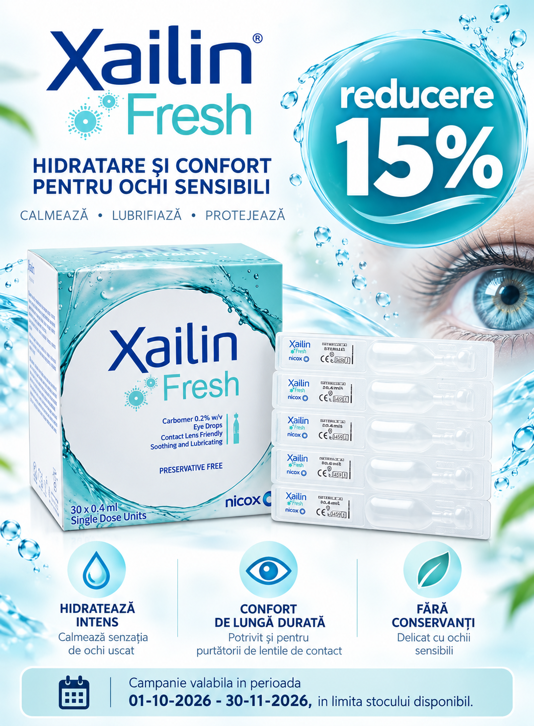 Promotie cu reducere 15% la Xailin