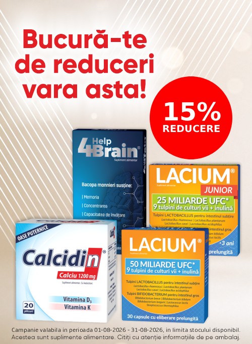 Promotie cu reducere 15% la Zdrovit