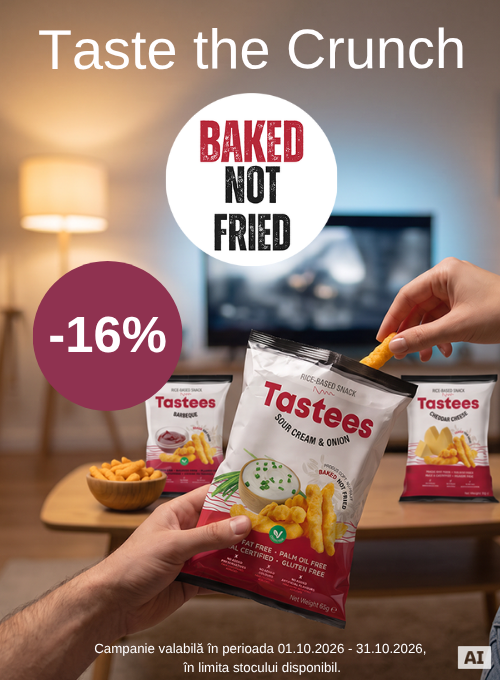 Promotie cu reducere 16% la Tastees