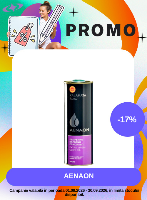 Promotie cu reducere 17% la Aenaon
