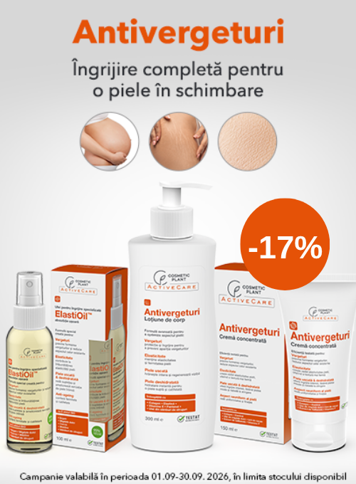 Promotie cu reducere 17% la Cosmetic Plant