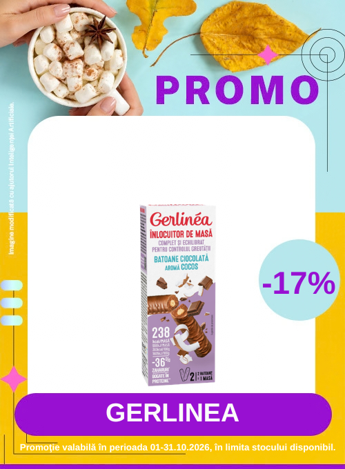 Promotie cu reducere 17% la Gerlinea