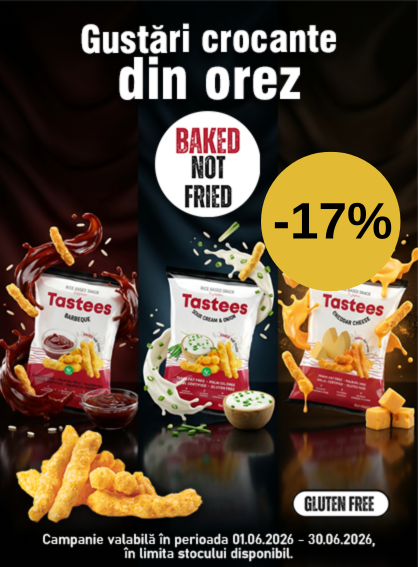 Promotie cu reducere 17% la Tastees