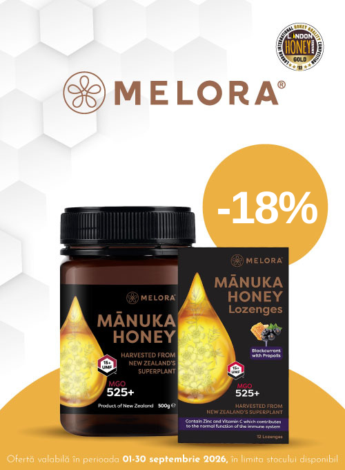 Promotie cu reducere 18% la Melora