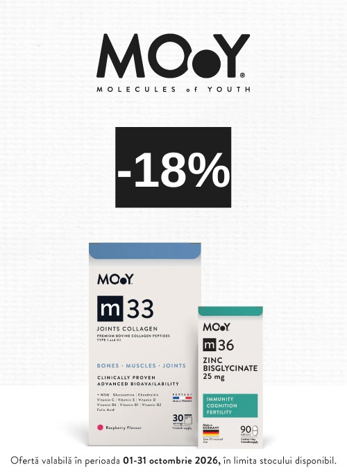 Promotie cu reducere 18% la Molecules of Youth
