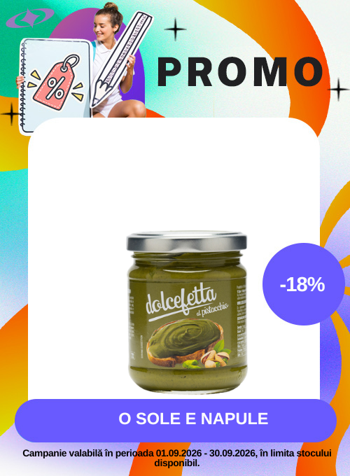 Promotie cu reducere 18% la O Sole e Napule