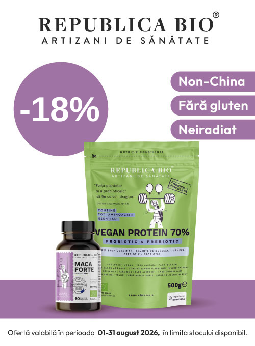 Promotie cu reducere 18% la Republica Bio