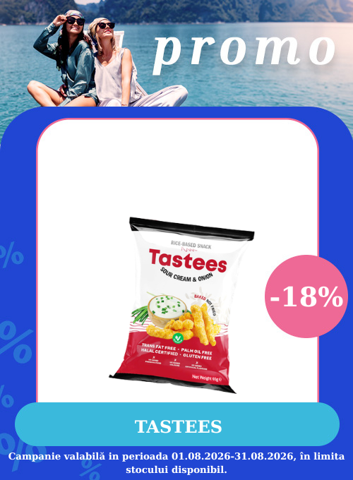 Promotie cu reducere 18% la Tastees