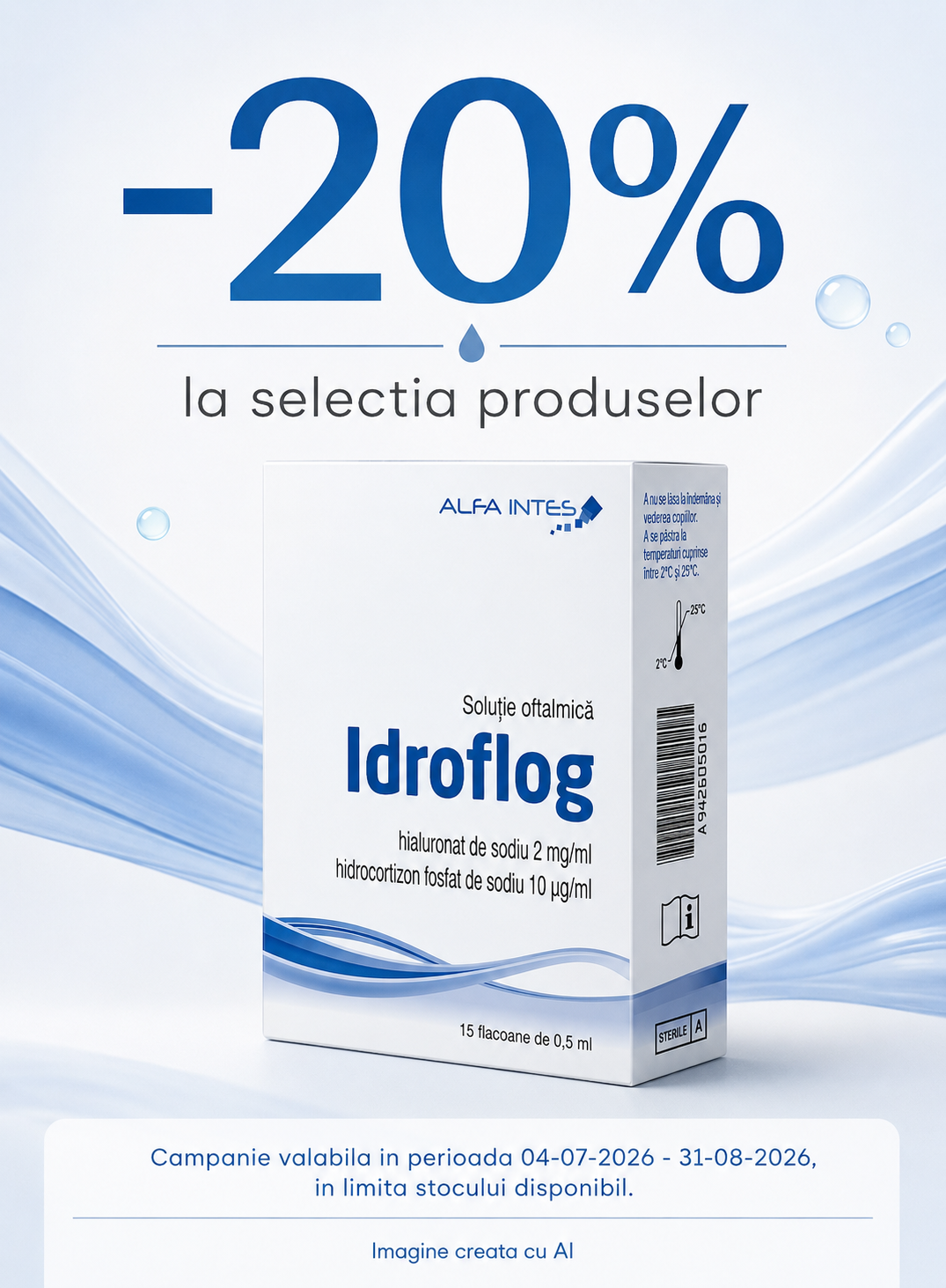 Promotie cu reducere 20% la Alfa Intes